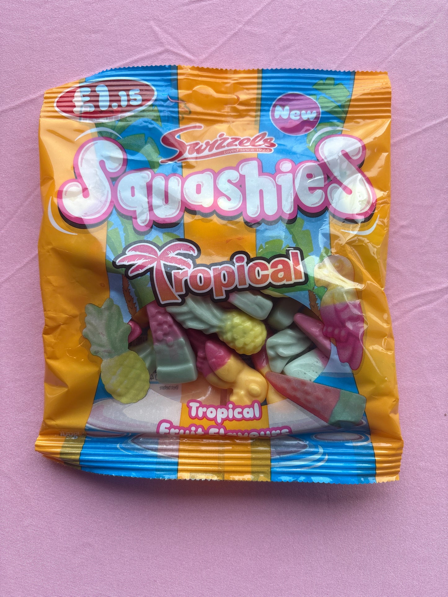 Swizzels Squashies Tropical Bag