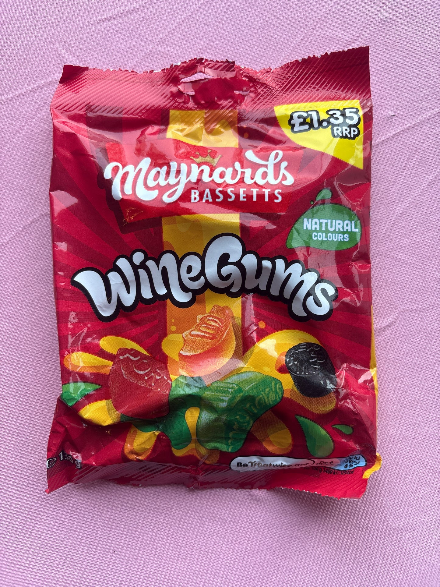 Maynards Bassetts Wine Gums Sweets Bag