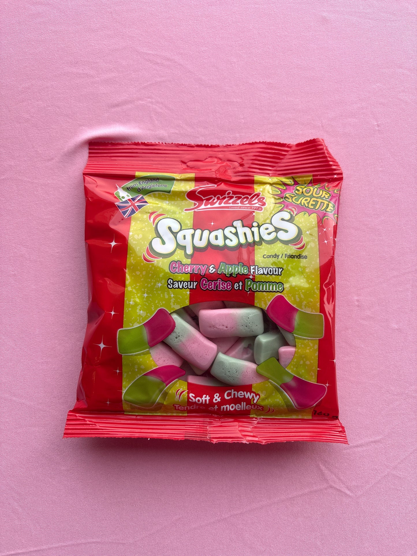 Swizzels Squashies Sour Cherry Apple British