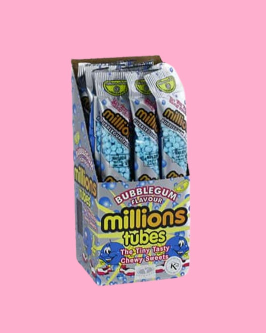 Millions Bubble Gum Tube British
