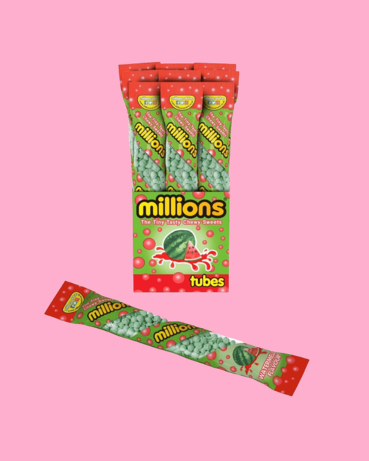 Millions Watermelon Limited Edition Tube British