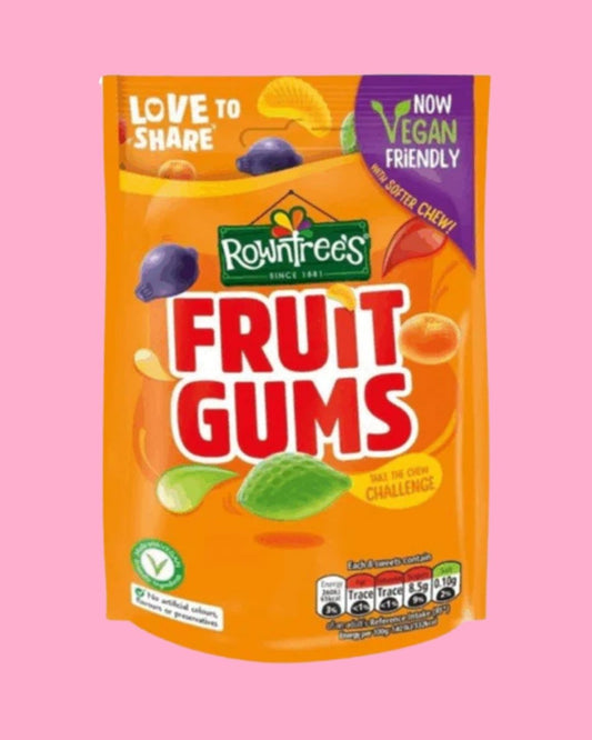 Rowntree Fruit Gums Bags British