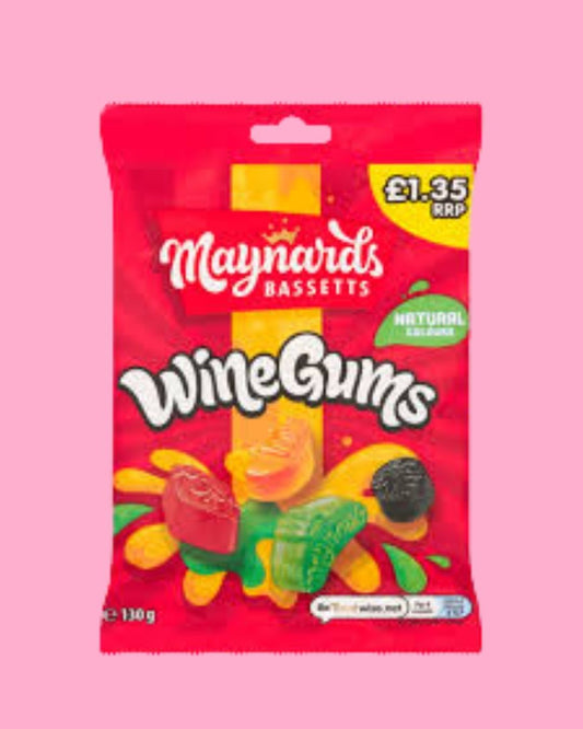Maynards Bassetts Wine Gums Sweets Bag