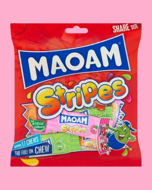 Maoam Stripes Fruit & Cola Flavour Sharing Bag