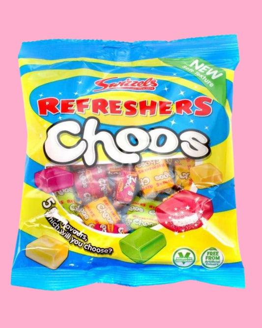 Swizzels Refresher Choos – British Chewy Lemon Candy